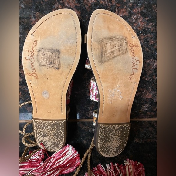 Sam Edelman Gretchen Gladiator Sandals made in India 7.5 - Picture 5 of 8